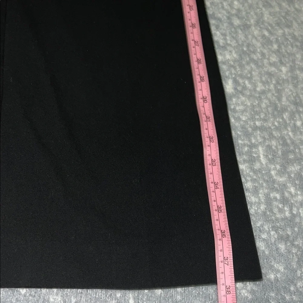 MICHAEL KORS Gramercy Fit Black Wide Leg Dress Pants Size 12 P Regular